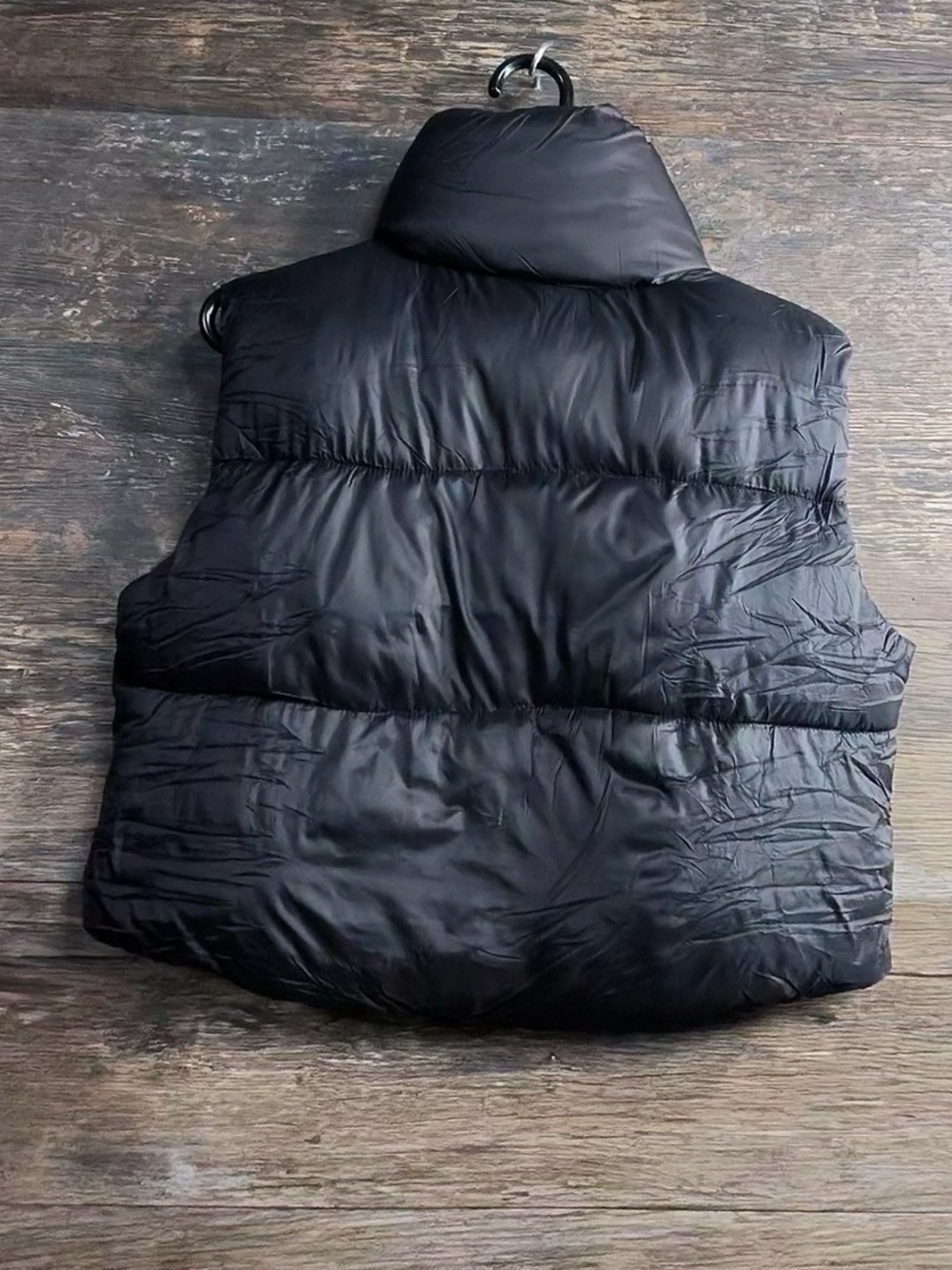 NY Threads Women's Black Quilted Puffer Vest - Sleeveless Insulated Layer